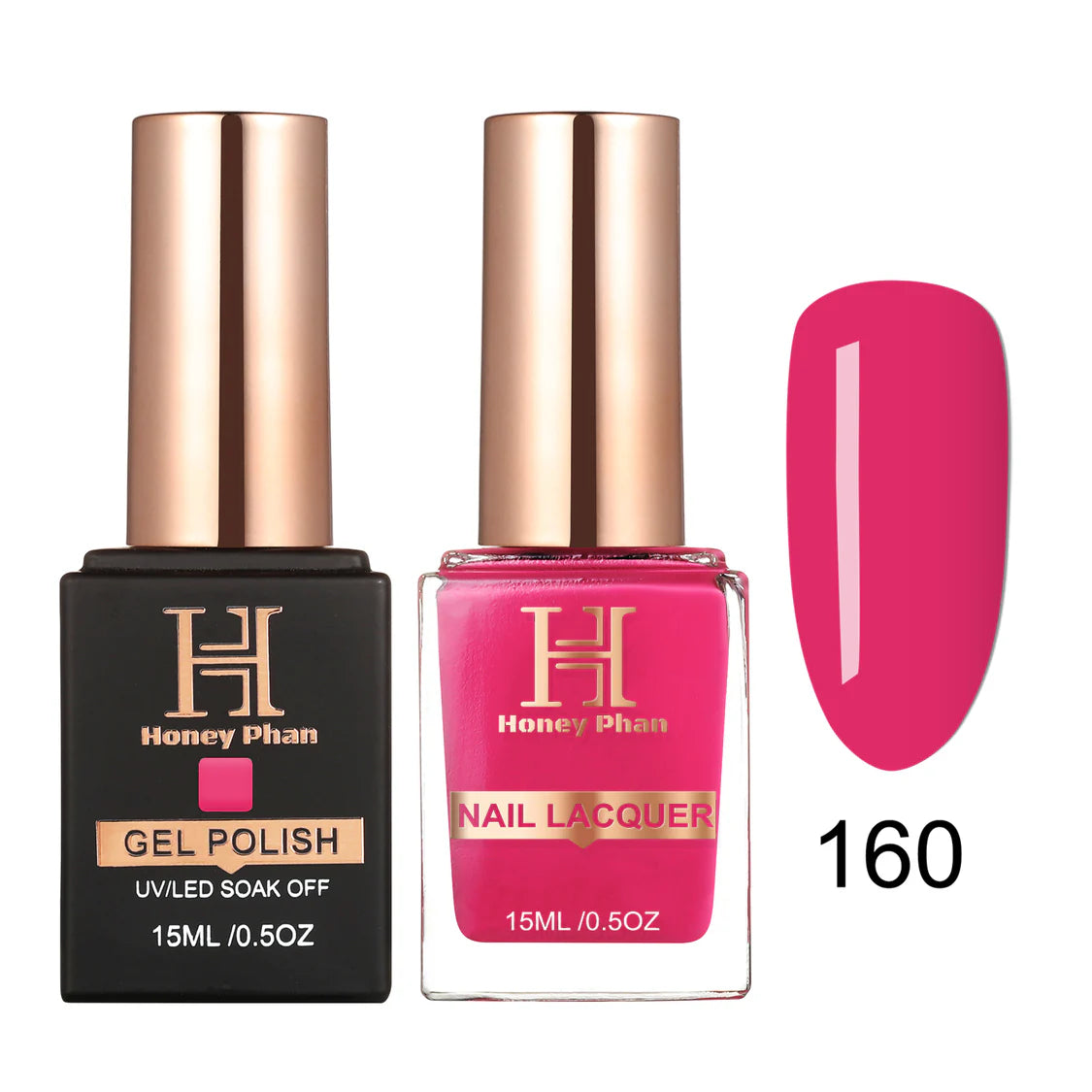 Honey's Phan Gel Polish & Nail Lacquer - HP160