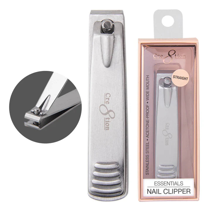 Cre8tion High Quality Stainless Steel Clipper, STRAIGHT EDGE