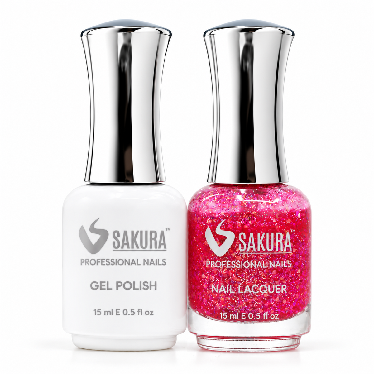 Sakura Gel Polish & Nail Lacquer 0.5oz - 185