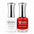 Sakura Gel Polish & Nail Lacquer 0.5oz - 186