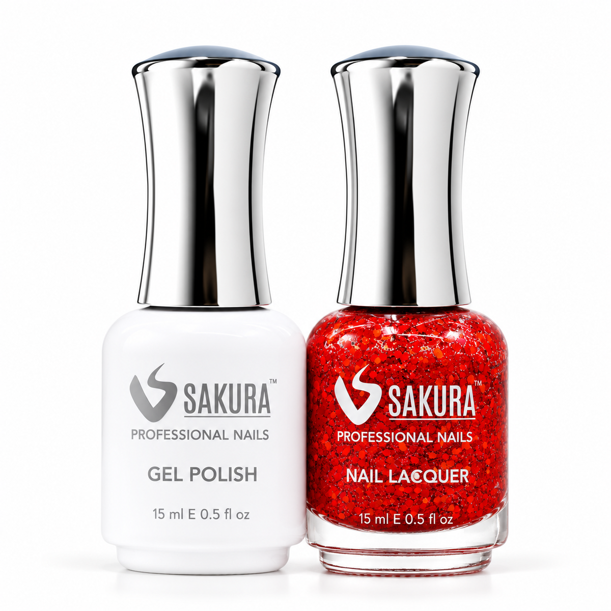 Sakura Gel Polish & Nail Lacquer 0.5oz - 186