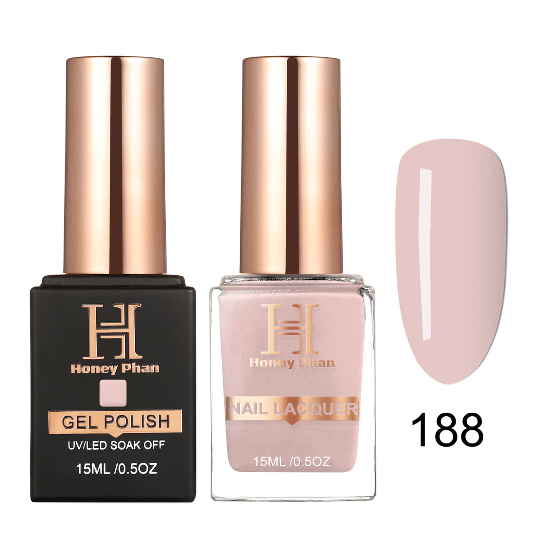Honey's Phan Gel Polish & Nail Lacquer - HP188