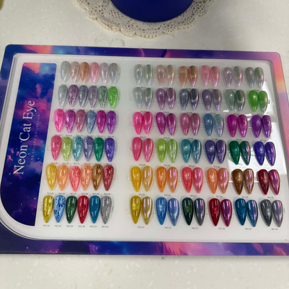 Neon Cat Eye Gel – 36 Colors (1 - 36)