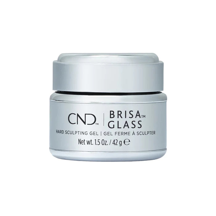CND Hard Sculpting Gel, Brisa Glass, 1.5oz