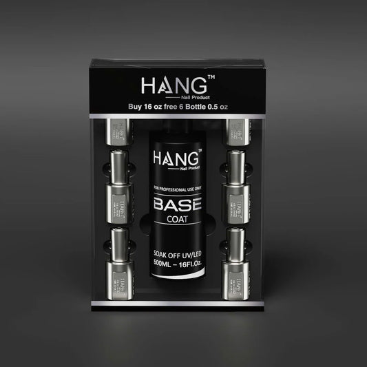 Base Coat Combo – 16oz with 6 Bottles + Extra 3 Duo Base & Top 0.5oz