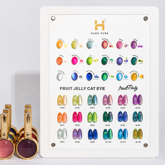 Fruit Cat Eye Gel Collection – 18 Colors (85–102) Magnetic Gel Polish Set