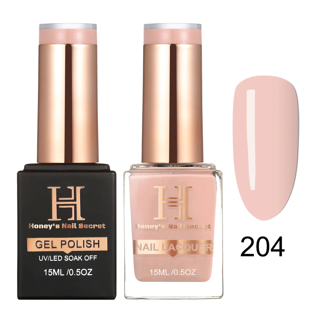 Honey's Phan Gel Polish & Nail Lacquer - HP204