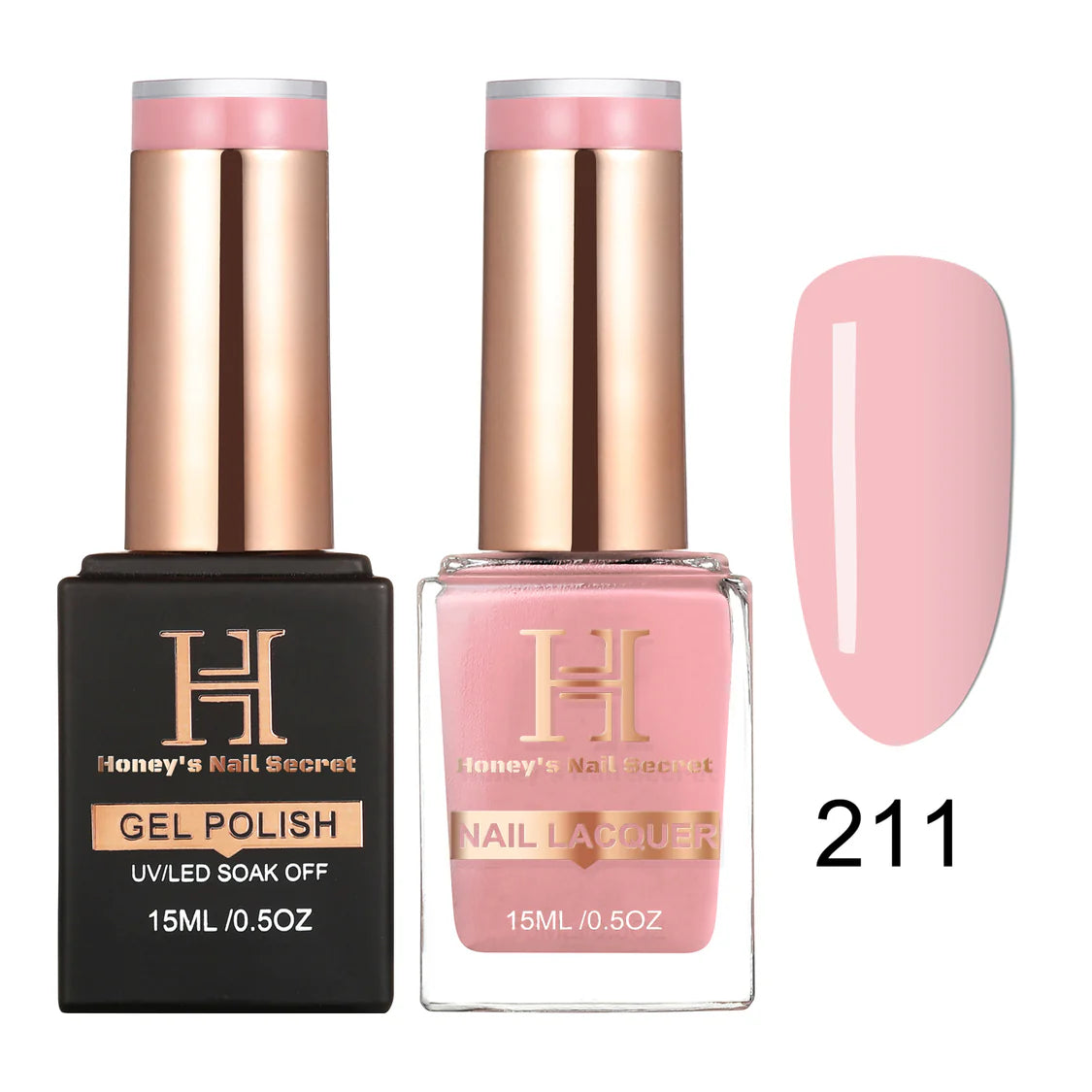 Honey's Phan Gel Polish & Nail Lacquer - HP211