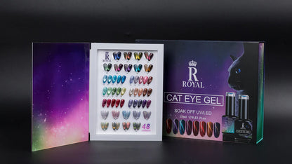 New Cat Eye Gel Collection – 48 Colors | Magnetic Nail Polish Set
