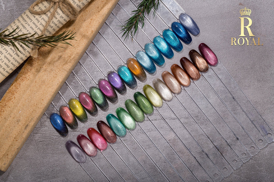 New Cat Eye Gel Collection – 48 Colors | Magnetic Nail Polish Set
