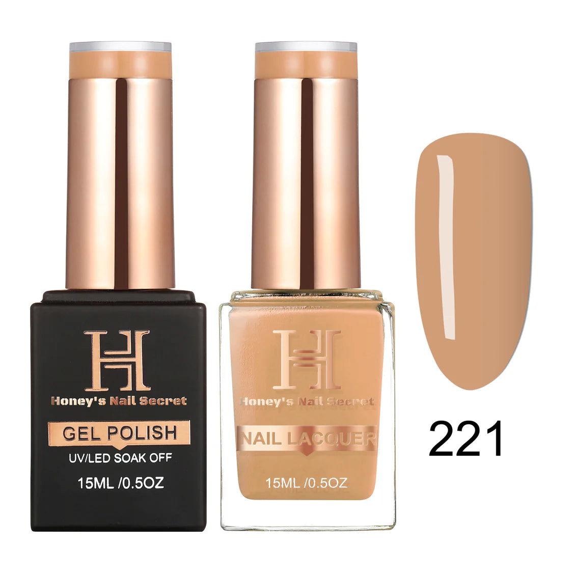 Honey's Phan Gel Polish & Nail Lacquer - HP221