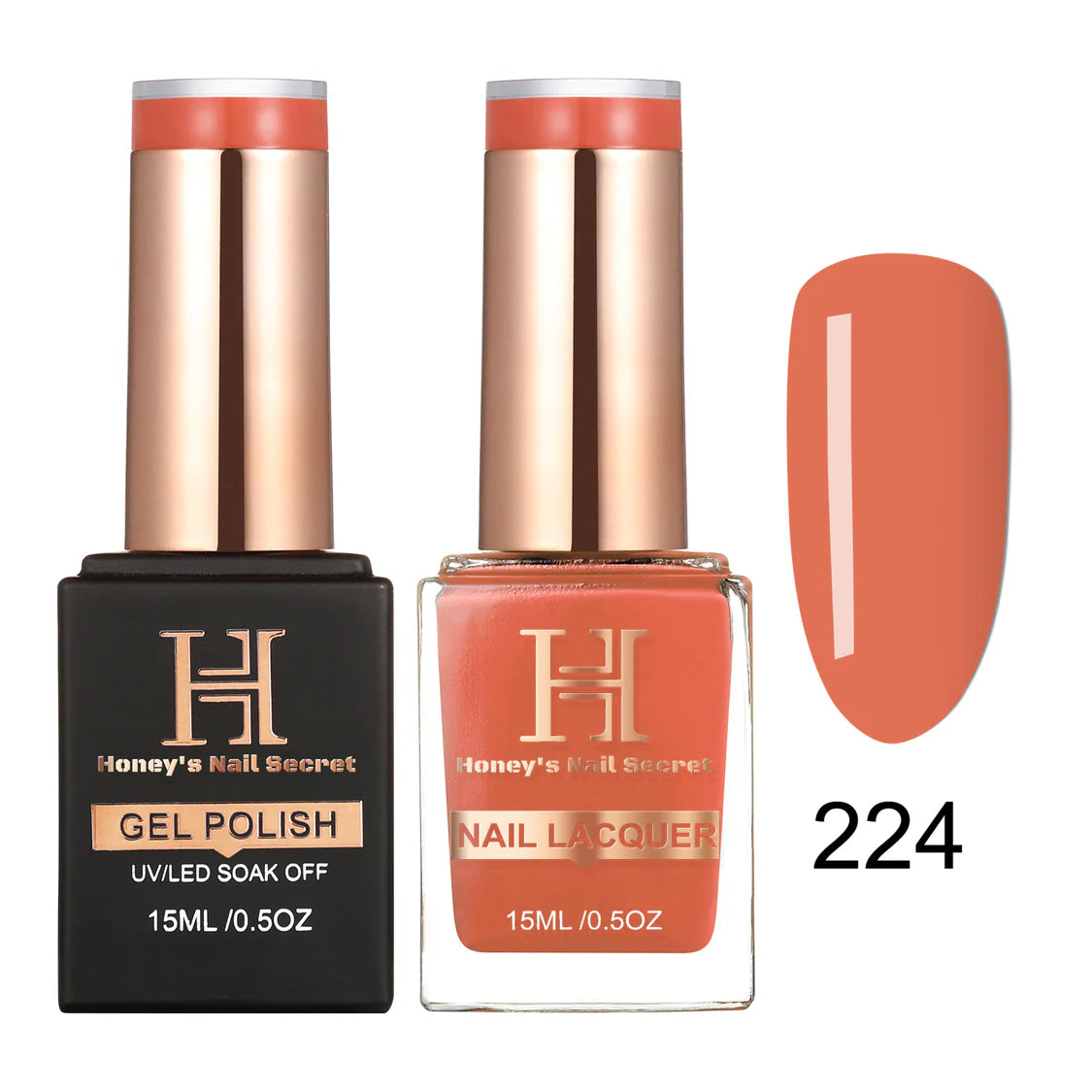 Honey's Phan Gel Polish & Nail Lacquer - HP224