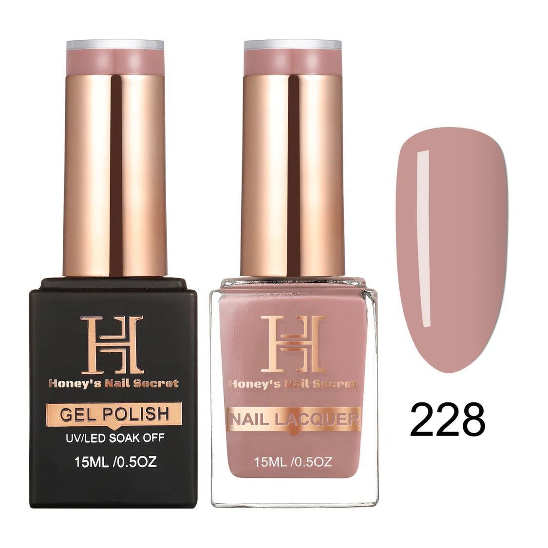 Honey's Phan Gel Polish & Nail Lacquer - HP228