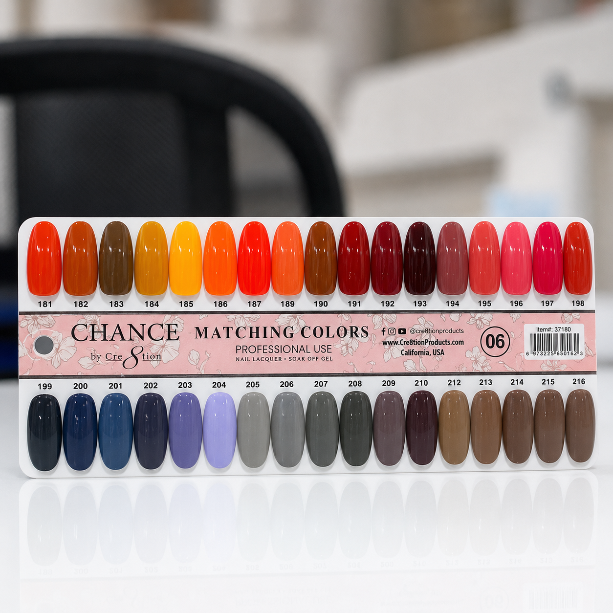 Chance Matching - 36 Colors #181 - #216 - Brown/Grey Shades