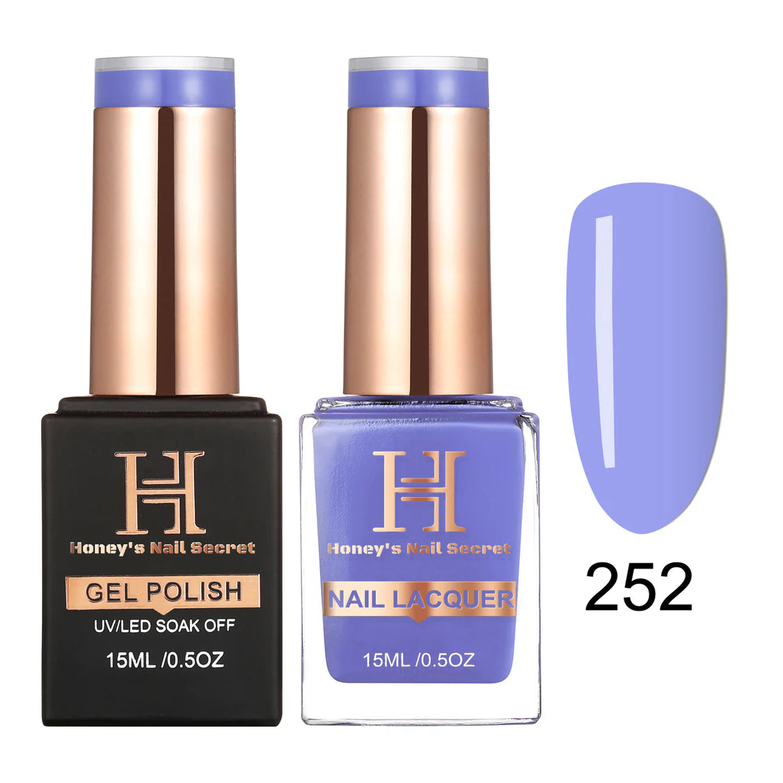 Honey's Phan Gel Polish & Nail Lacquer - HP252