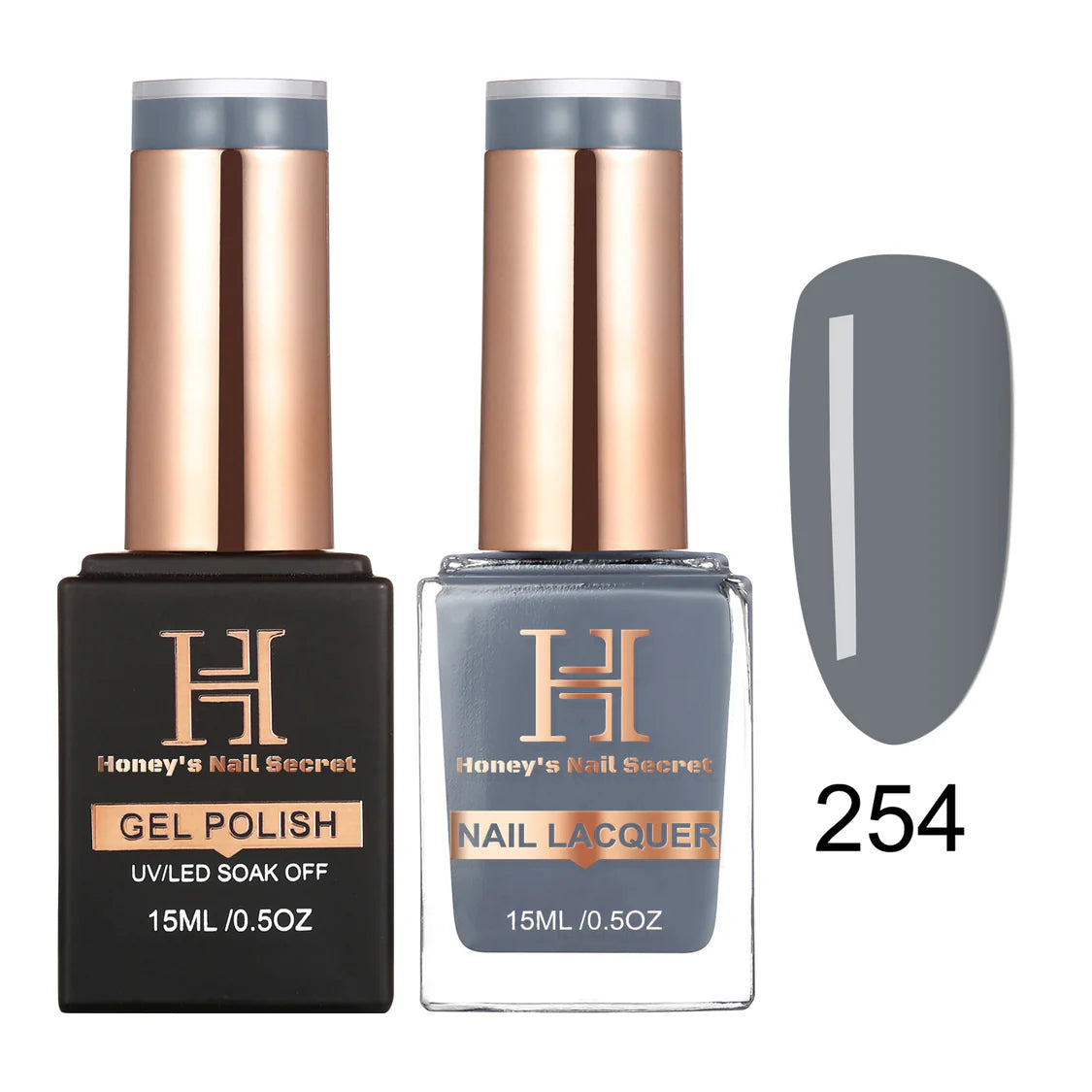 Honey's Phan Gel Polish & Nail Lacquer - HP254
