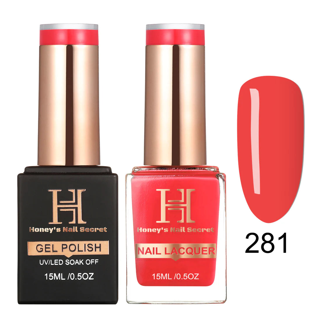 Honey's Phan Gel Polish & Nail Lacquer - HP281