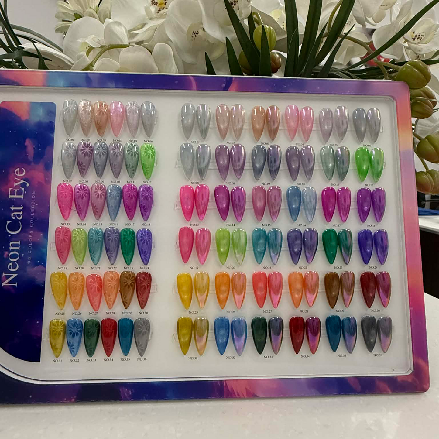 Neon Cat Eye Gel – 36 Colors (1 - 36)