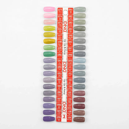 DND Duo Matching Color (HEMA/TPO Free) - 36 Colors Board 3 - Up Up & Away (073 - 109)