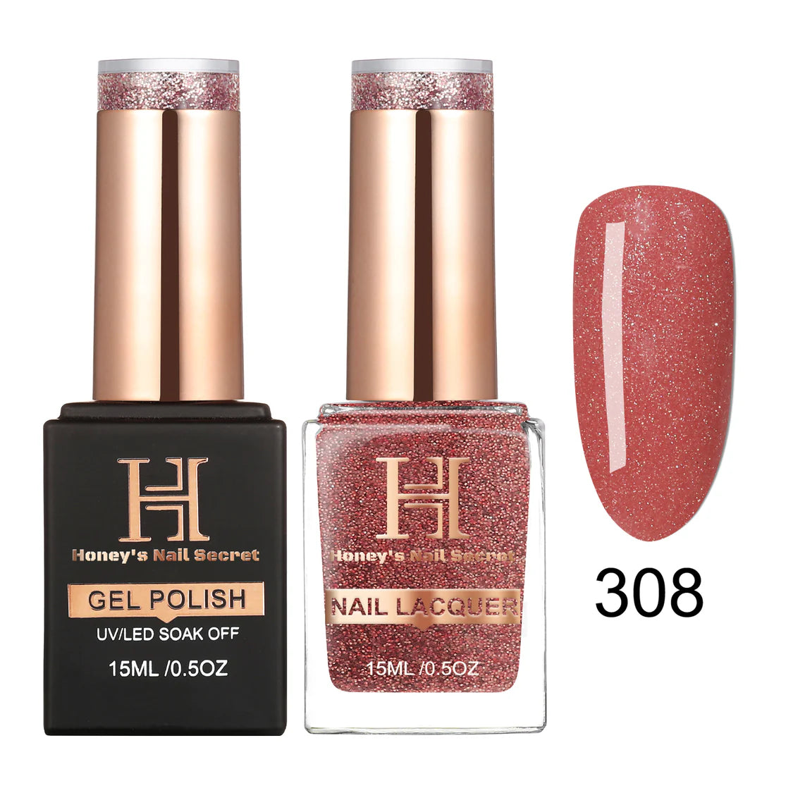 Honey's Phan Gel Polish & Nail Lacquer - HP308