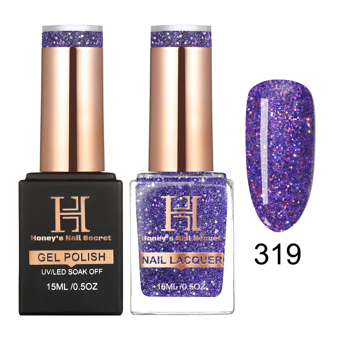 Honey's Phan Gel Polish & Nail Lacquer - HP319