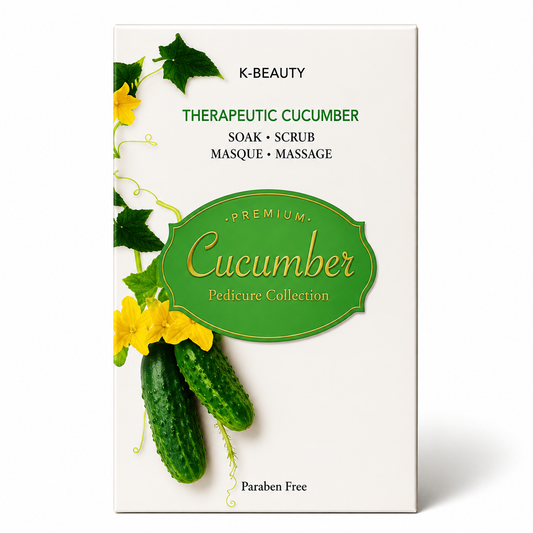 Codi Pedicure Set 4 Steps, CASE, Cucumber, 120 Boxes/case