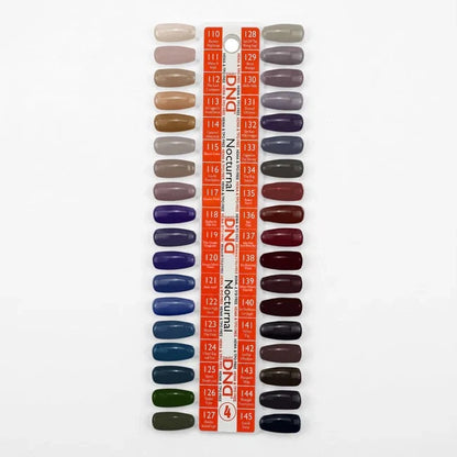 DND Duo Matching Color (HEMA/TPO Free) - 36 Colors Board 4 - Nocturnal (110 - 145)