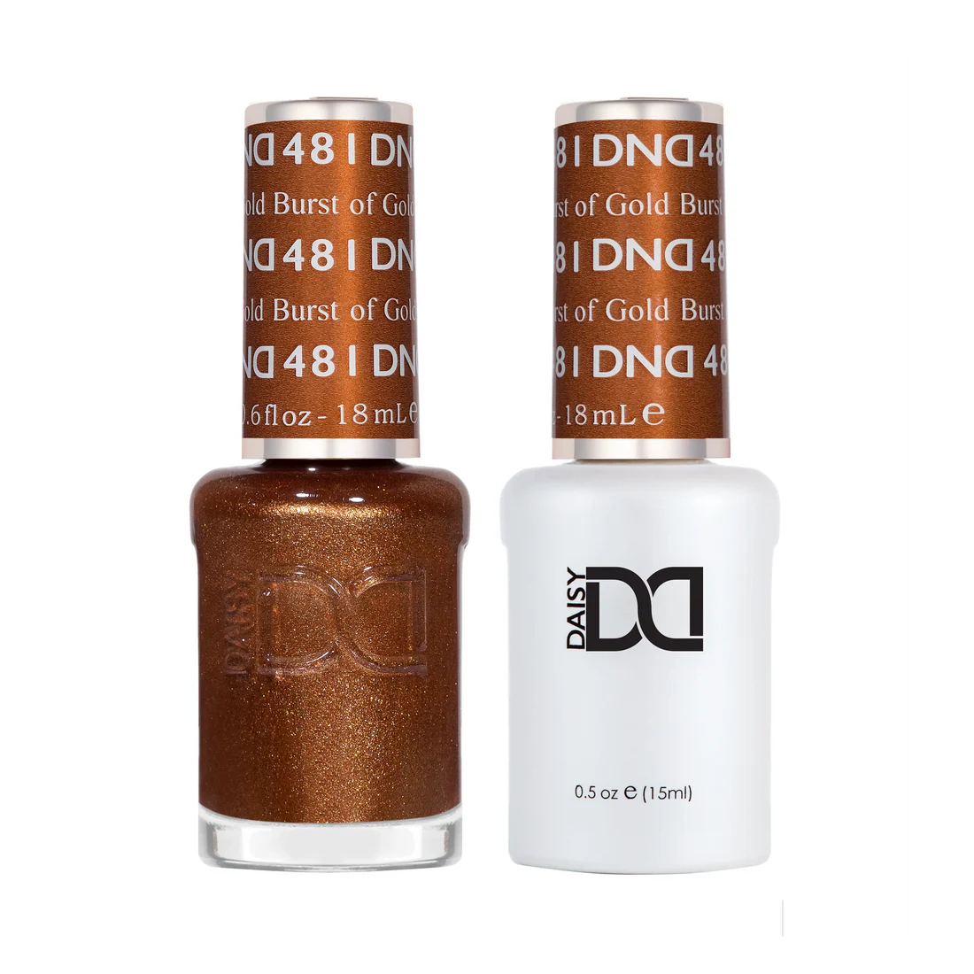 DND Gel Polish & Nail Lacquer 0.5oz - 481