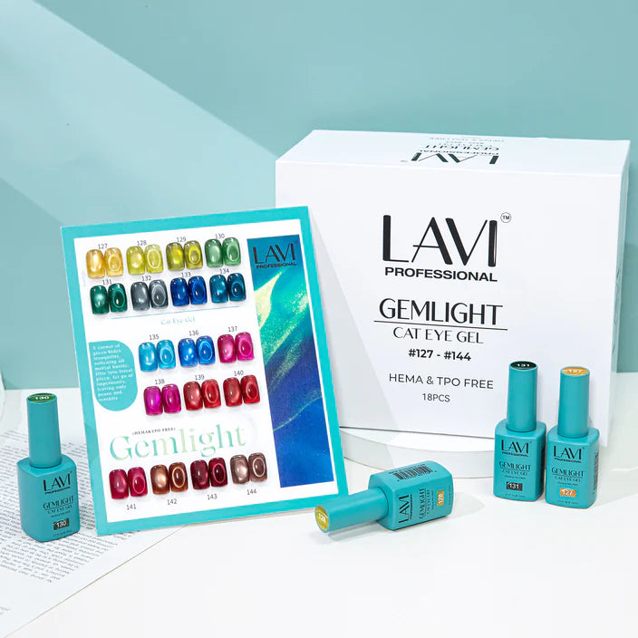 LAVI Cat Eye Kit (18 colors) - GEMLIGHT (#127 - #144)