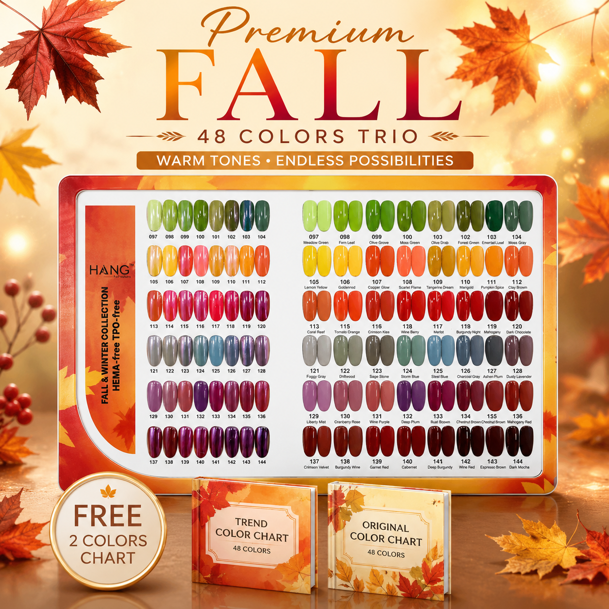 Premium Fall 4in1 Collection 48 Colors ( 97-144 )