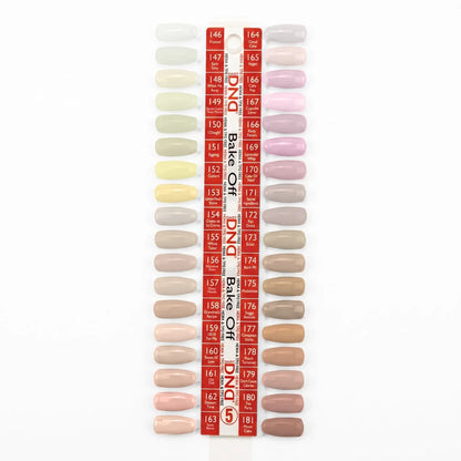 DND Duo Matching Color (HEMA/TPO Free) - 36 Colors Board 5 - Bake Off (146 - 181)