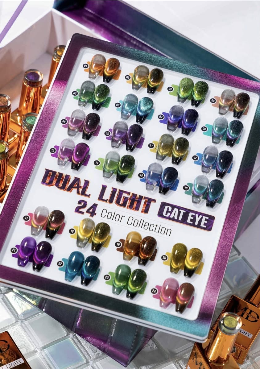 MD Dual Light Cat Eye 24 Colors