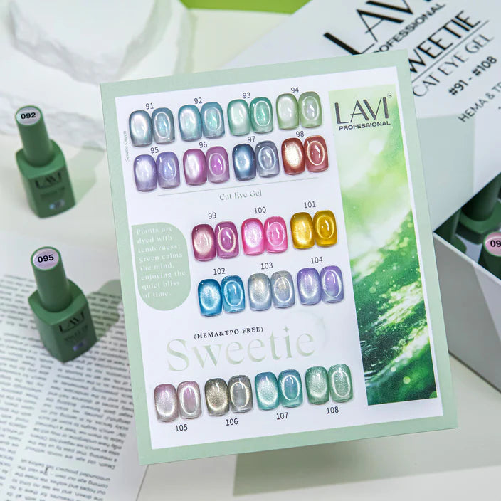 LAVI Cat Eye Kit (18 colors) - SWEETIE (#91 - #108)