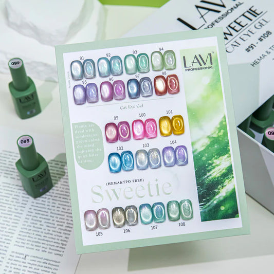 LAVI Cat Eye Kit (18 colors) - SWEETIE (#91 - #108)