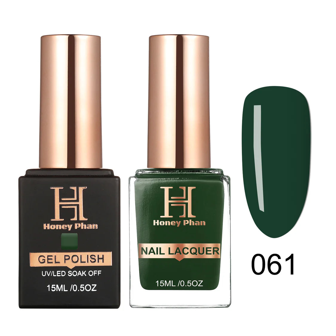 Honey's Phan Gel Polish & Nail Lacquer - HP061