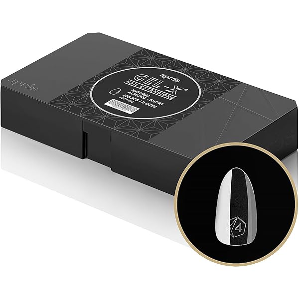 Apres Gel-X Tips 2.0 - SCULPTED Almond 600pcs