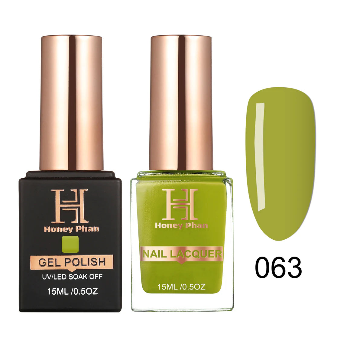 Honey's Phan Gel Polish & Nail Lacquer - HP063