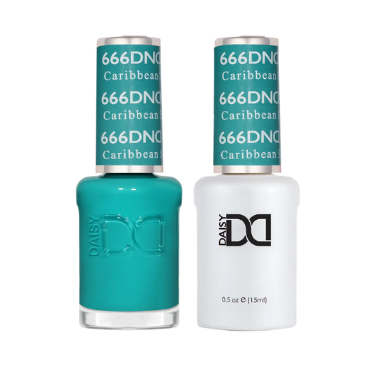 DND Gel Polish & Nail Lacquer 0.5oz - 666