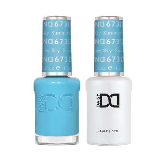 DND Gel Polish & Nail Lacquer 0.5oz - 673