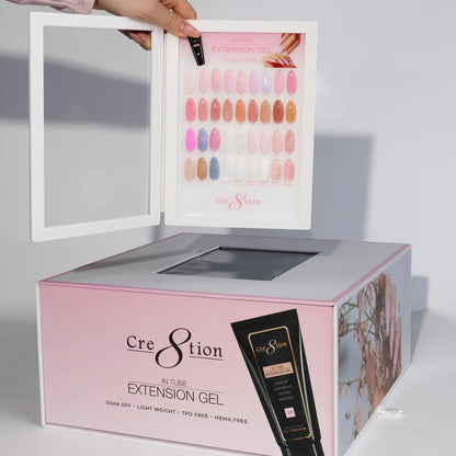 Cre8tion Poly Gel-Extension Gel In Tube 2oz 36 colors (1-36)