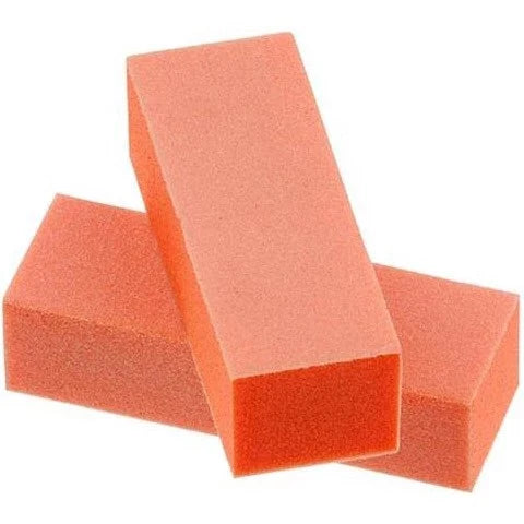 DND 3-Way Buffer, Orange/White, Grit 80/80, 500 pcs/box