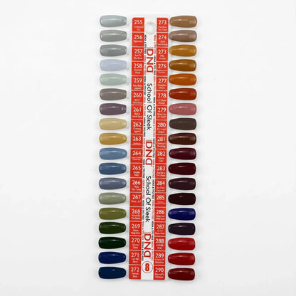 DND Duo Matching Color (HEMA/TPO Free) - 36 Colors Board 8 - School Of Sleek (255 - 290)