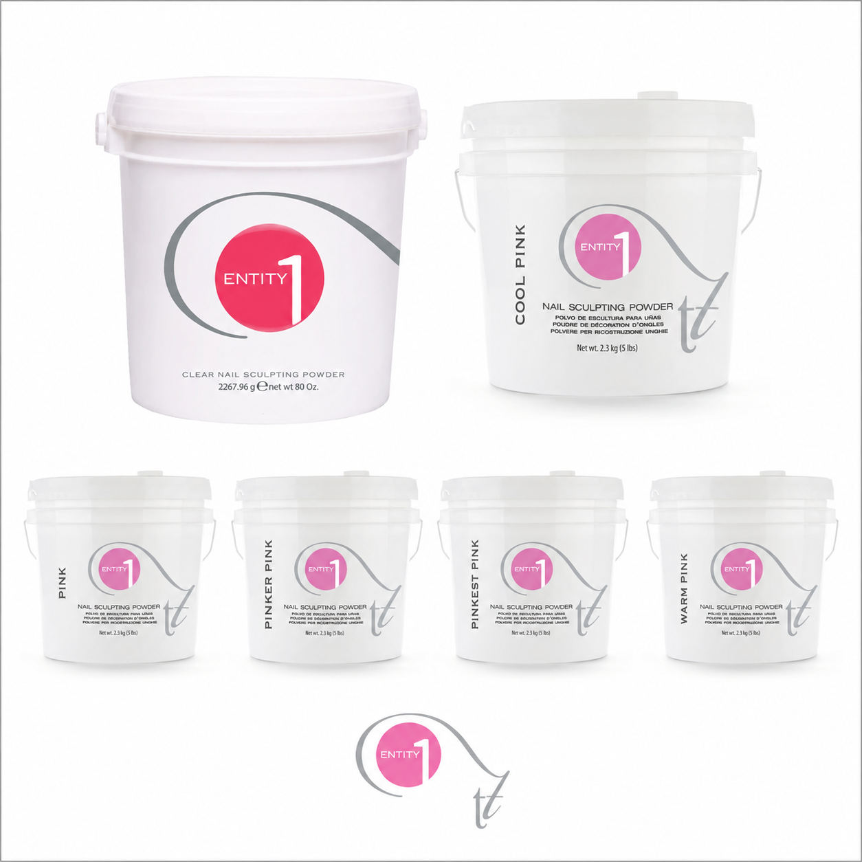 Entity Acrylic Powder – 5lbs | Professional Nail Acrylic Powder