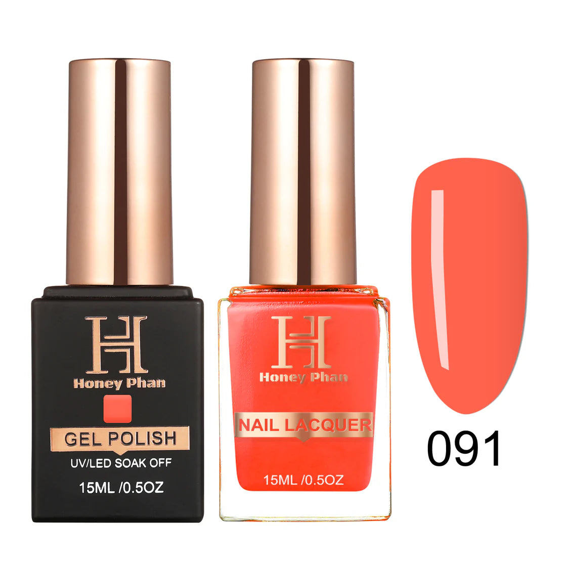 Honey's Phan Gel Polish & Nail Lacquer - HP091