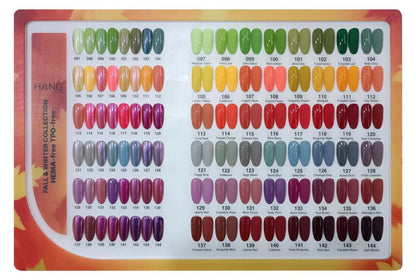 Premium Fall Gel Polish Collection – 48 Colors (97–144) | Professional Nail Gel