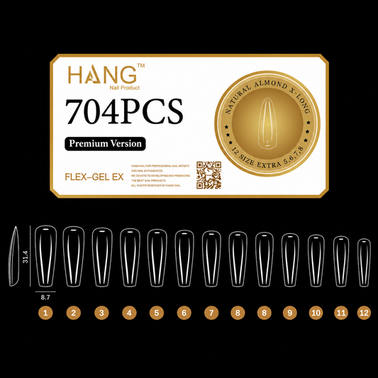 HANG TIP FLEX-GEL EX - COFFIN X-LONG Buy 5 Get 1 Free