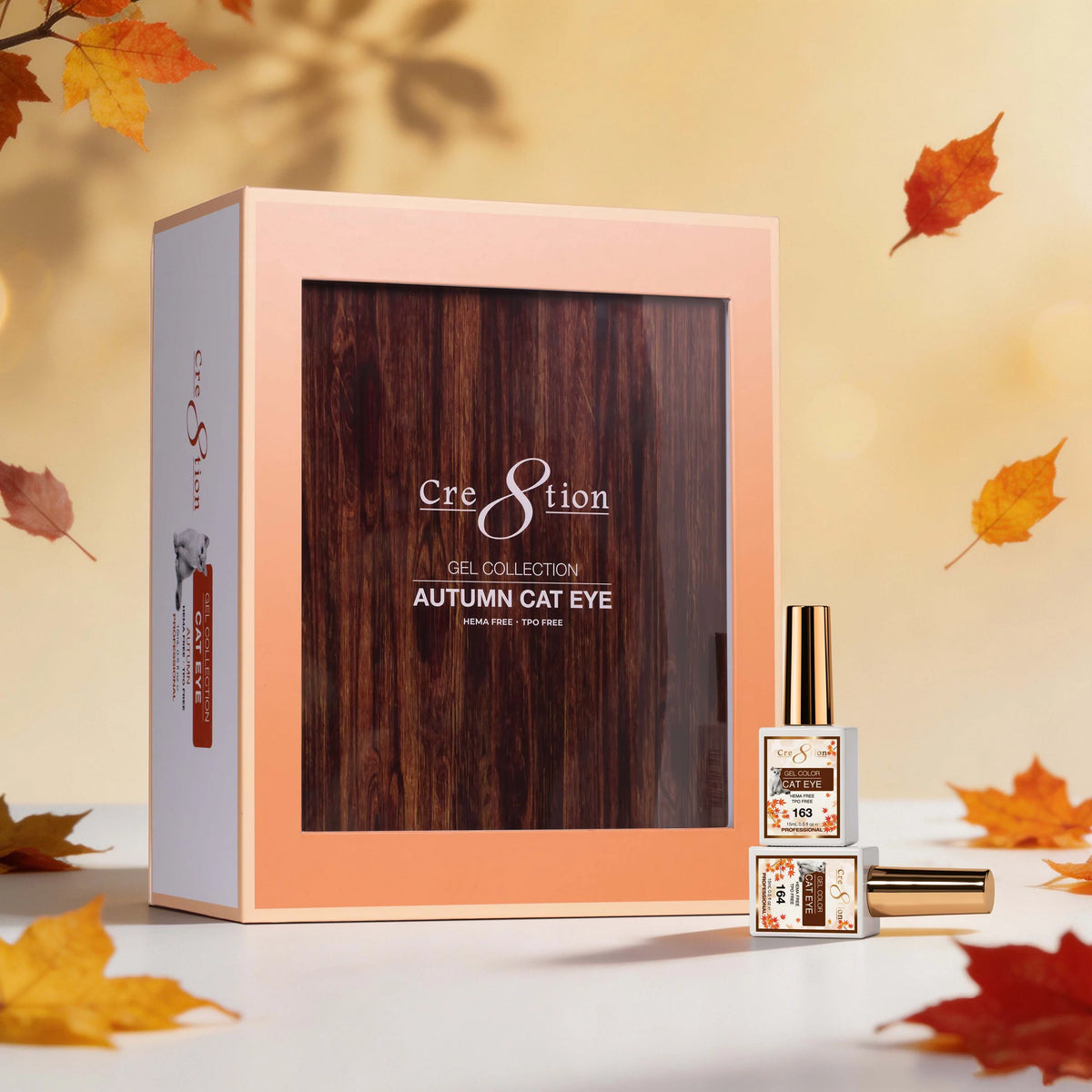 Cre8tion Cat Eye Gel Autumn Kit - 24 Colors