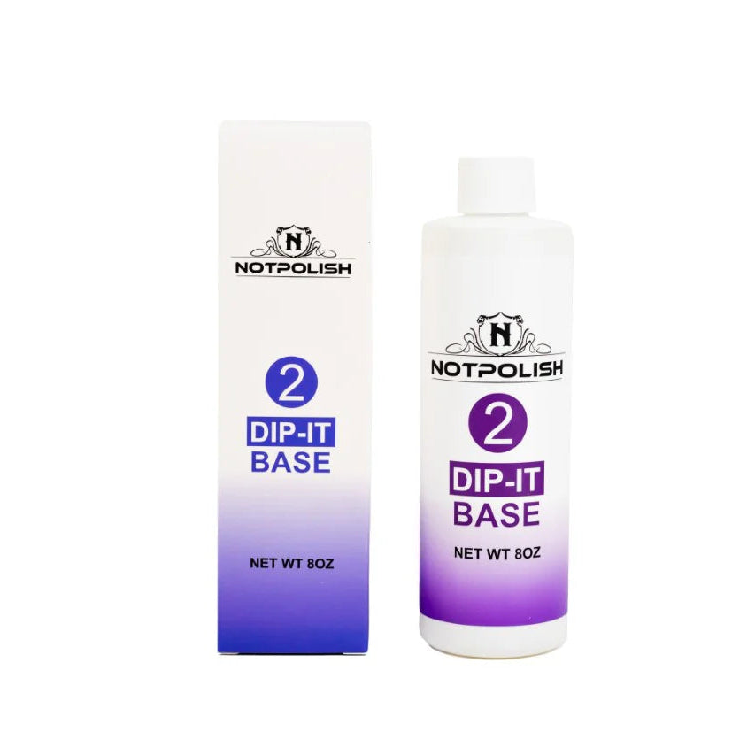 NotPolish DIP-IT Refill 8oz, #02 BASE (Pk: 30 pcs/box)