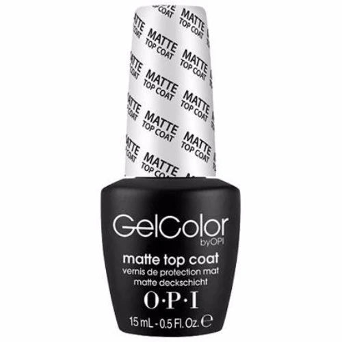 OPI GelColor Matte Top Coat, 0.5oz