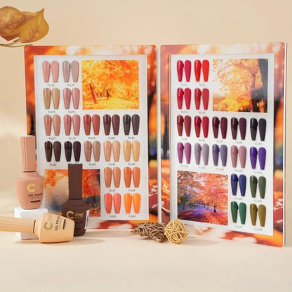 Chisel Fallen in Love Collection - Gel Polish Set (36 Colors, 0.5 oz / 15ml each)